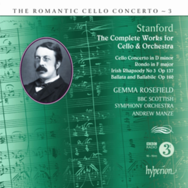 Rosefieldbbc Scott Somanze - Stanfordromantic Cello Concert Vol 3 (CD)