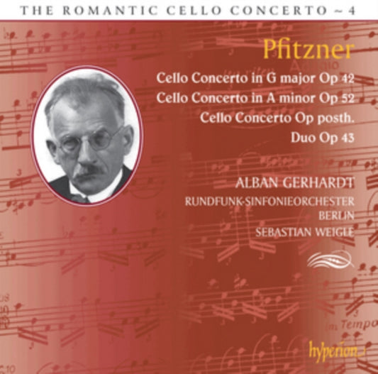 Alban Gerhardt / Sebastian Weigle: Rundfunk-Sinfonieorchester Berlin - Pfitzner: Cello Concertos (CD)