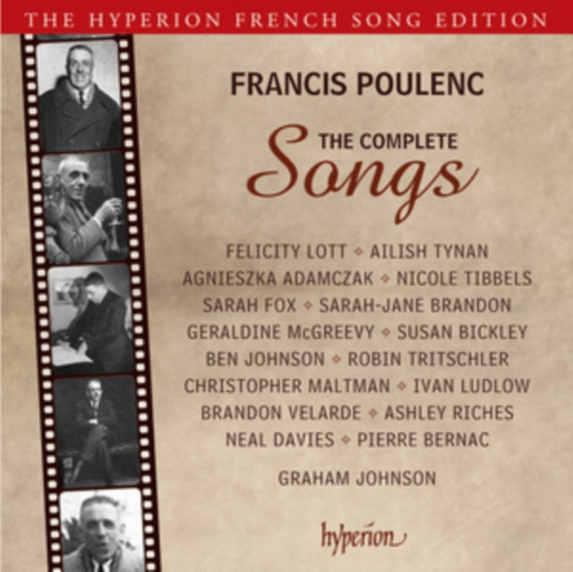 Graham Johnson - Poulencthe Complete Songs (CD)