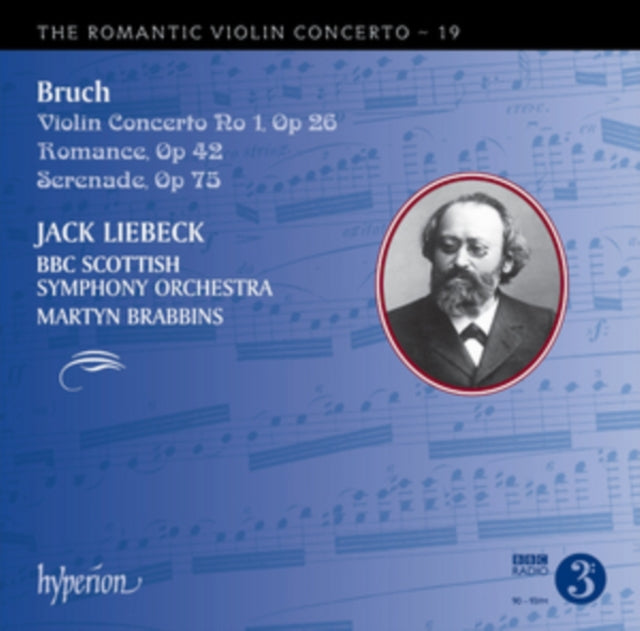Jack Liebeck / Martyn Brabbins: Bbc Scottish Symphony Orchestra - Bruch: Violin Concerto No 1 & Other Works (CD)