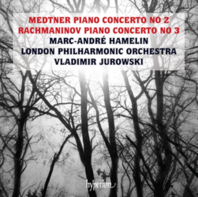 Marc-Andre Hamelin / Vladimir Jurowski: London Philharmonic Orchestra - Medtner & Rachmaninov: Piano Concertos (CD)