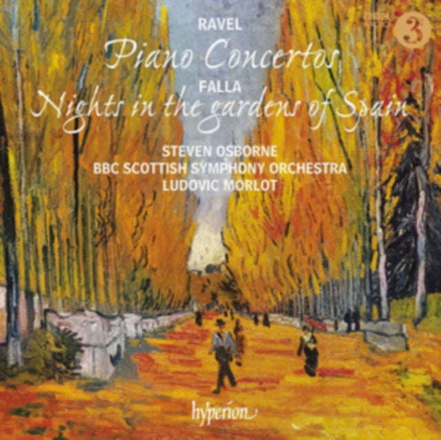 Steven Osborne / Ludovic Morlot: Bbc Scottish Symphony Orchestra - Ravel: Piano Concertos / Falla: Nights In The Gardens Of Spain (CD)