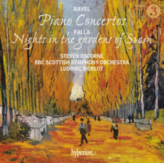 Steven Osborne / Ludovic Morlot: Bbc Scottish Symphony Orchestra - Ravel: Piano Concertos / Falla: Nights In The Gardens Of Spain (CD)