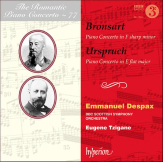Emmanuel Despax / Eugene Tzigane: BBC Scottish Symphony Orchestra - Bronsart & Urspruch: Piano Concertos (CD)