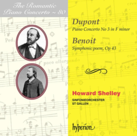 Shelley / St Gallen Sinfonie - Auguste Dupont: Piano Concerto No 3 In F Minor / Peter Benoit: Symphonic Poem. Op 43 (CD)