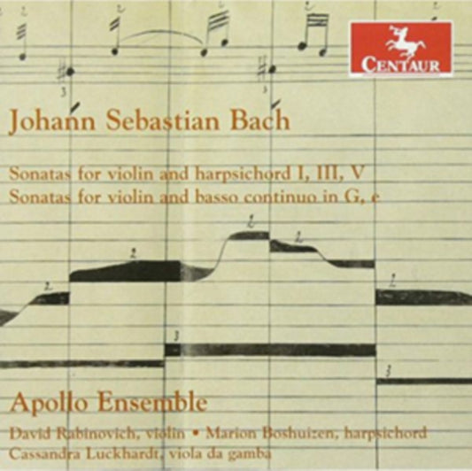 Apollo Ensemble - Bach: Sonatas For Violin And Harpsichord / Sonatas For Violin And Basso Continuo (CD)
