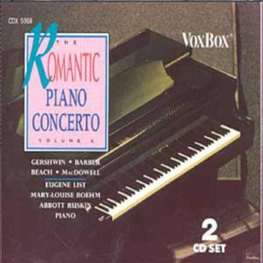 Adler / Boehm / So Berlin - V6. Romantic Piano Concerto (CD)