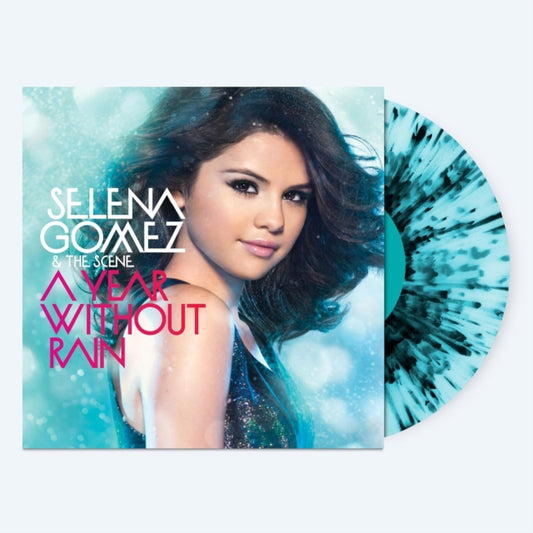 Selena Gomez / Scene - Year Without Rain (Transparent Ice Blue/Black Splatter Vinyl) (Vinyl)
