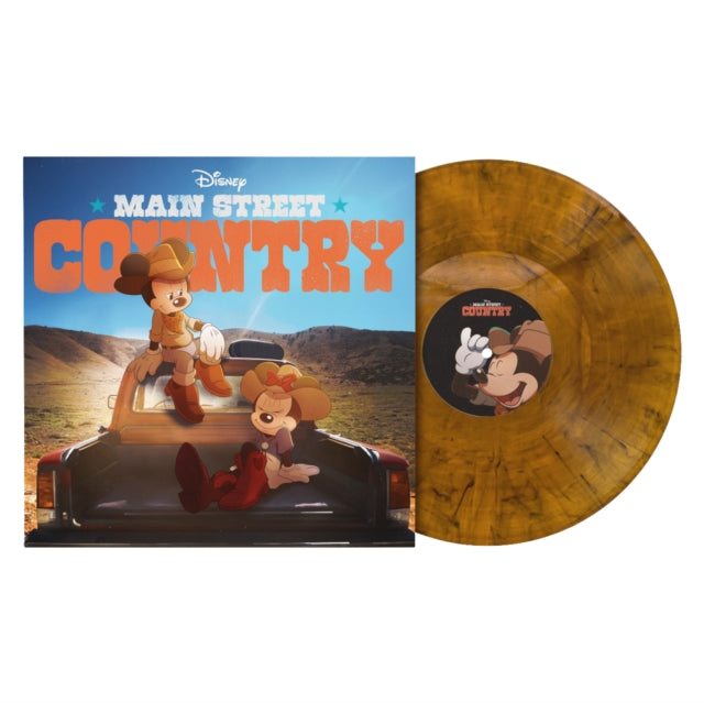 Various Artists - Main Street Country (Smoke Amber Vinyl) (Vinyl)