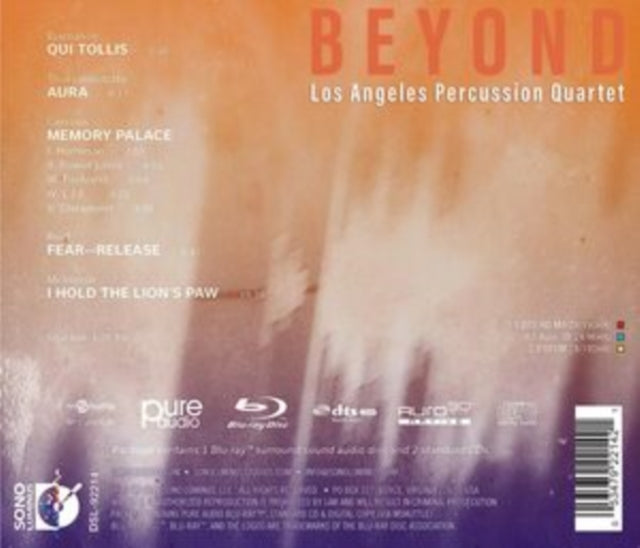 Los Angeles Percussion Qtet - Beyond: Los Angeles Percussion Quartet (CD + DVD)