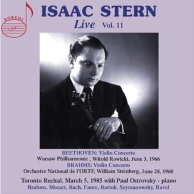 Various Artists - Ludwig Van Beethoven / Johannes Brahms / Wolfgang Amadeus Mozart / J.S. Bach / Gabriel Faure / Bela Bartok / Karol Szymanowski / Maurice Ravel: Isaac Stern Live / Vol. 11 (CD)