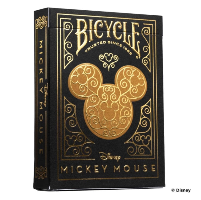Disney - Bicycle® Black/Gold Mickey Playing Cards (Playing Cards)