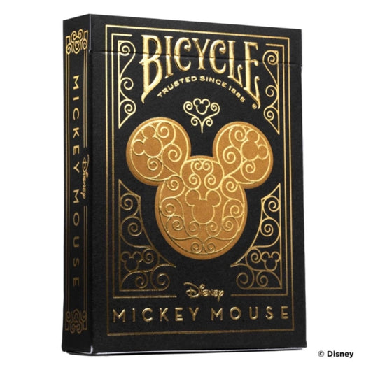 Disney - Bicycle® Black/Gold Mickey Playing Cards (Playing Cards)