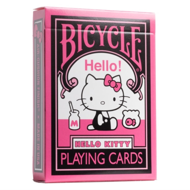 Bicycle® Hello Kitty Black Pink Playing Cards (Playing Cards)