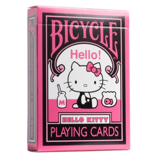 Bicycle® Hello Kitty Black Pink Playing Cards (Playing Cards)