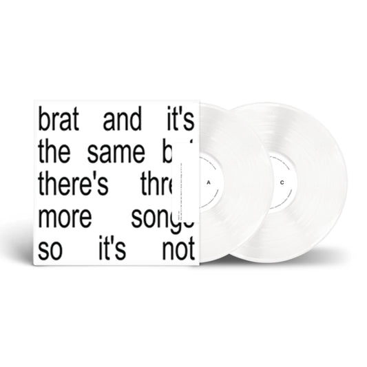 Charli XCX - Brat And Its The Same But Theres Three More Songs So Its Not (White Vinyl) (Vinyl)