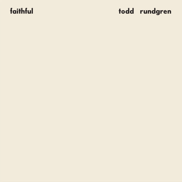 Todd Rundgren - Faithful (Rhino Reserve) (Brick & Mortar Exclusive) (Vinyl)