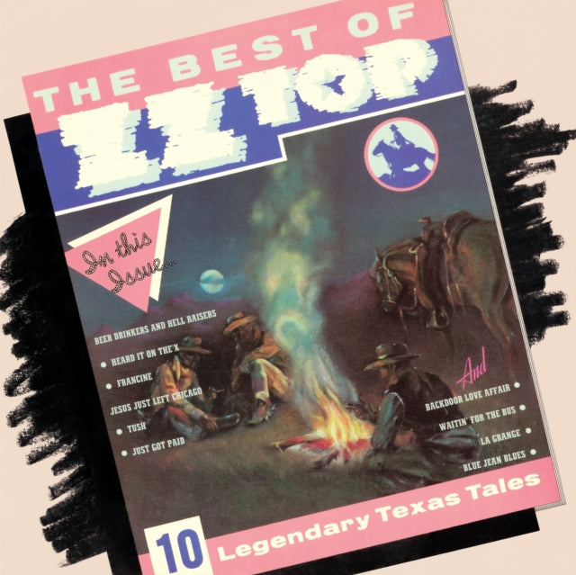 ZZ Top - Best Of Zz Top (Translucent Blue Vinyl) (Rocktober) (Vinyl)