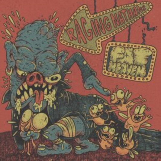 Raging Nathans & Fat Heaven - Split (Vinyl Single)