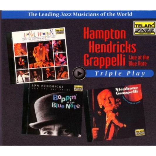 Hampton  Hendricks  Grappelli - Triple Play (CD)
