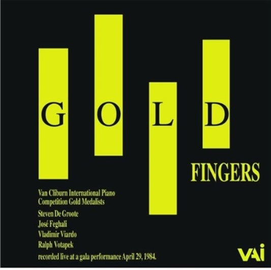 De Groote / Feghali / Viardo - Goldfingers - Van Cliburn International (CD)