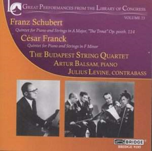 Budapest String Quartet - Library Of Congress  Vol 23 (CD)