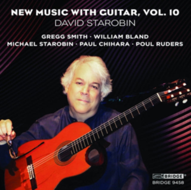 David Starobin - New Music With Guitar  Vol 10 (CD)