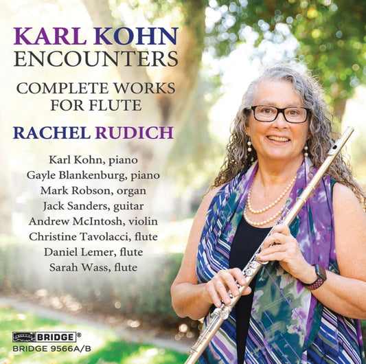 Rudich - Karl Kohn: Encounters (Complete Works For Flute) (CD)