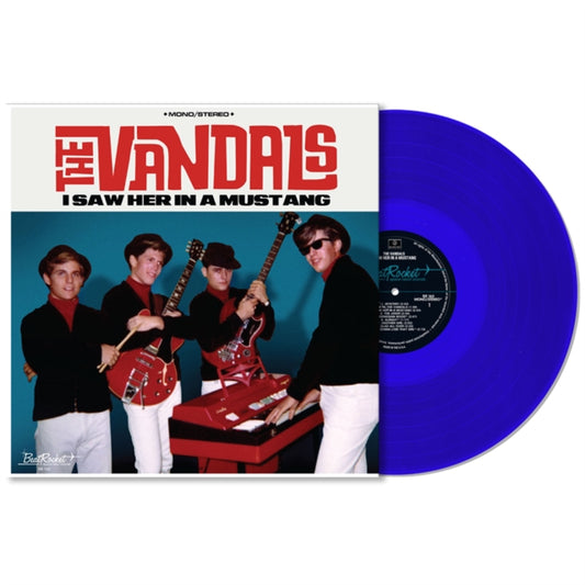 Vandals - I Saw Her In A Mustang (Blue Vinyl) (Vinyl)
