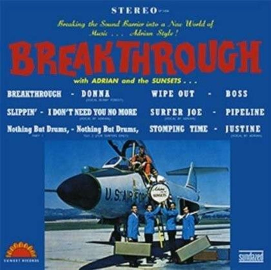 Adrian And The Sunsets - Breakthrough (Multi-Coloured Starburst Vinyl) (Vinyl)