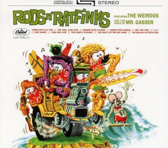 Mr. Gasser & The Weirdos - Rods N Ratfinks (CD)