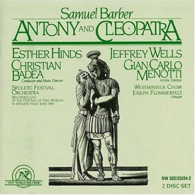 Spoleto Festival Orchestra - Antony & Cleopatra (CD)