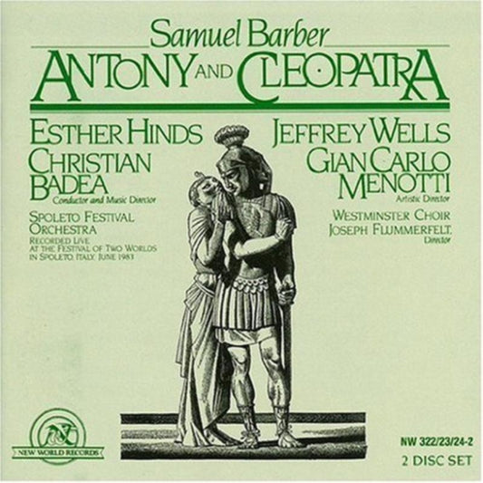 Spoleto Festival Orchestra - Antony & Cleopatra (CD)