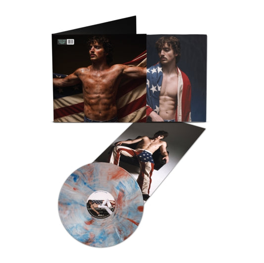 Benson Boone - American Heart (Deluxe Edition) (Red/White/Blue Marble/Translucent Clear) (Poster) (Vinyl)