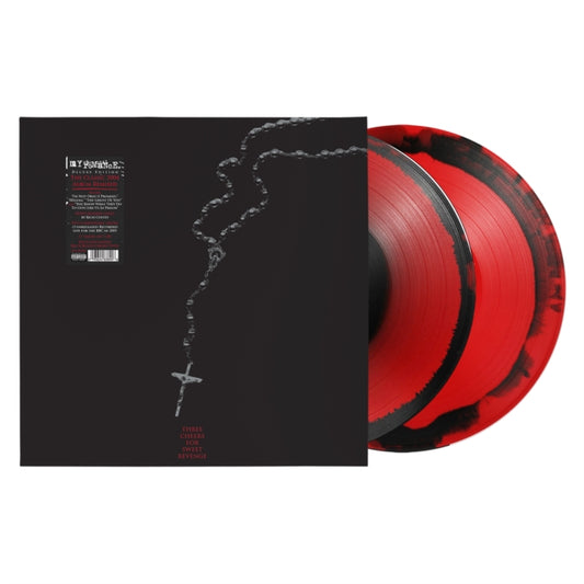 My Chemical Romance - Three Cheers For Sweet Revenge (20th Anniversary Edition) (Deluxe Edition) (Red/Black Corona Vinyl) (Etched D-Side) (Indies) (Vinyl)
