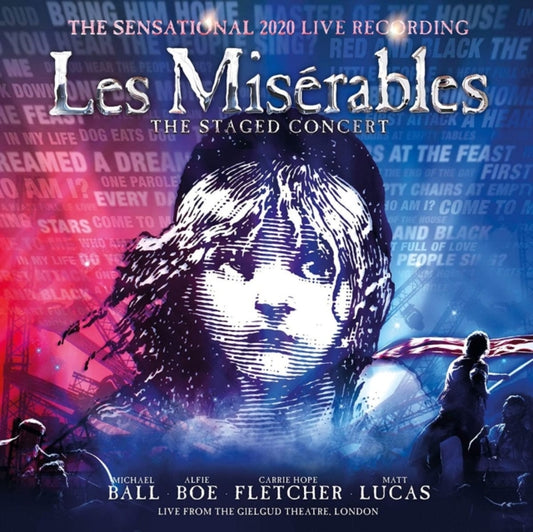 Les Miserables - Les Miserables: The Staged Concert (The Sensational 2020 Live Recording) [Live From The Gielgud Theatre. London] (CD)