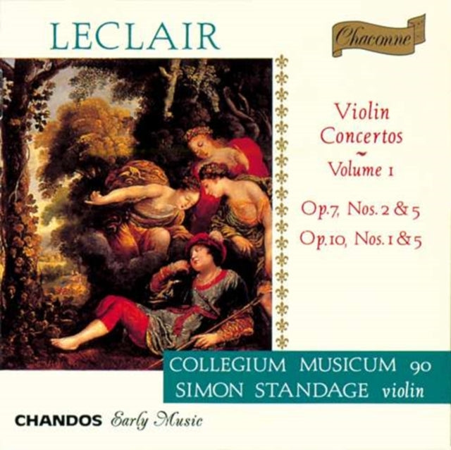 Collegium Musicum 90standage - Leclairviolin Concertos Vol 1 (CD)