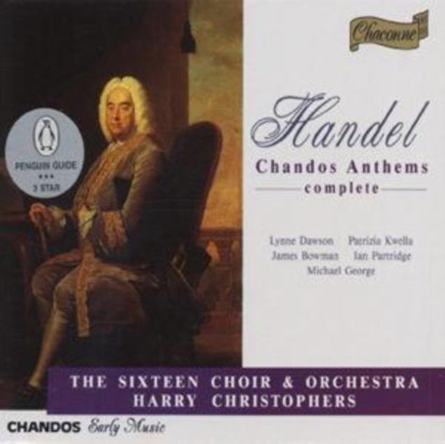 Sixteen / Harry Christophers - Handel: Chandos Anthems Complete (CD)
