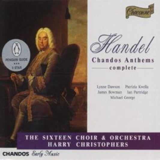 Sixteen / Harry Christophers - Handel: Chandos Anthems Complete (CD)