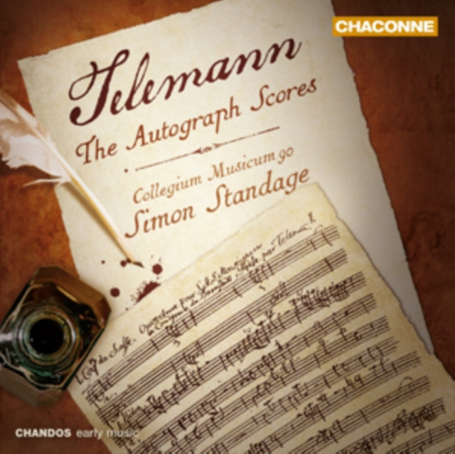 Collegium Musicum 90Standage - Telemannthe Autograph Scores (CD)