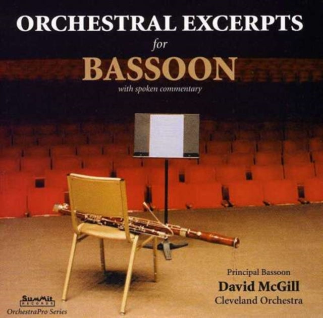 David McGill - Orchestrapro: Bassoon (CD)