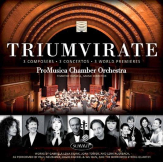 Promusica Co/Russell - Triumvirate - 3 Composers - 3 Concertos (CD)