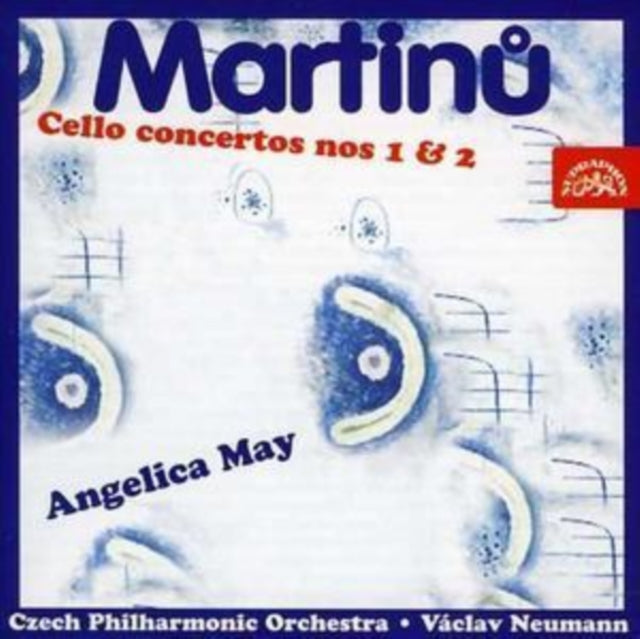Czech Po & Angelica May - Martinu - Cello Concertos 1 & 2 (CD)