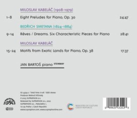 Jan Bartos - Eight Preludes / Motifs From Exotic Lands (CD)