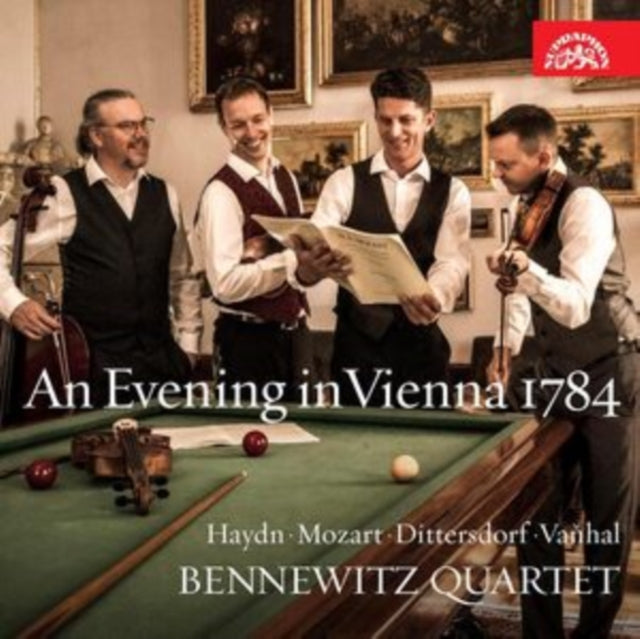 Jakub Fiser / Stepan Jezek / Jiri Pinkas / Stepan Dolezal - An Evening In Vienna 1784 (CD)