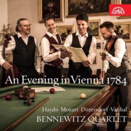 Jakub Fiser / Stepan Jezek / Jiri Pinkas / Stepan Dolezal - An Evening In Vienna 1784 (CD)