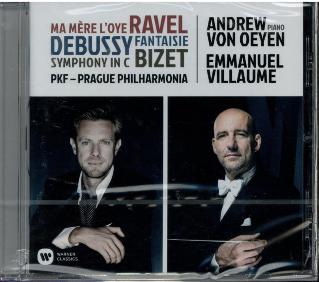 Andrew Von Oeyen / Prague Philharmonia / Emmanuel Villaume - Ravel. Debussy. Bizet (CD)