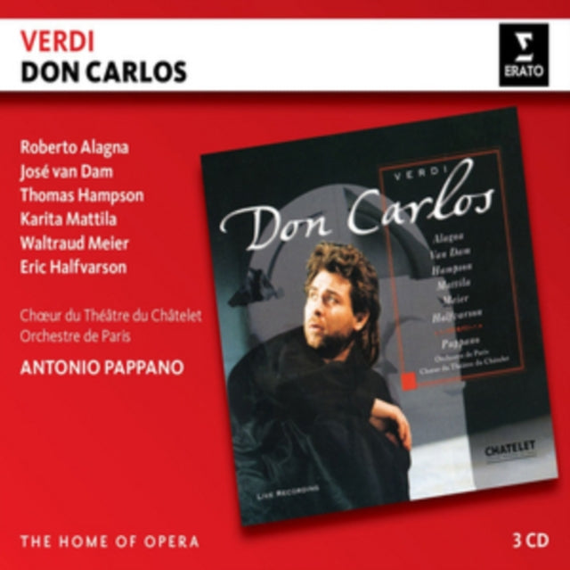 Antonio Pappano / Roberto Alagna / Jose Van Dam / Thomas Hampson / Karita Mattila / Waltraud Meier - Verdi: Don Carlos (Home Of Opera) (CD)