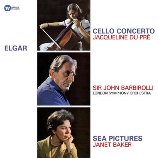 Du Pre/Baker/Lso/Barbirolli - Elgar/Cello Concerto/Sea Pictures (Vinyl)