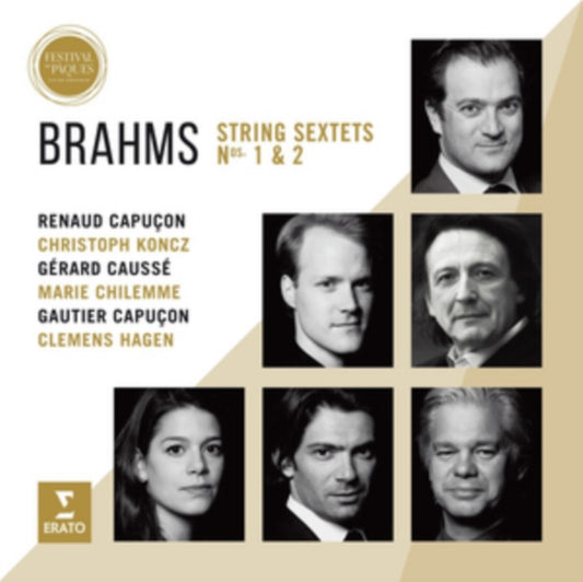 Renaud Capucon / Gautier Capucon / Christoph Koncz / Gerard Causse / Marie Chilemme / Clemens Hagen - Brahms: String Sextets Nos. 1 & 2 - Live From Aix Easter Festival 2016 (CD)